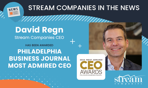 David Regn Honored Among Philadelphia Business Journal’s 2024 Most Admired CEOs