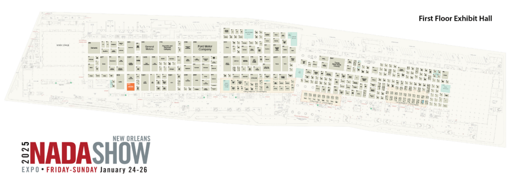 Stream NADA 2025 Floor Plan Map